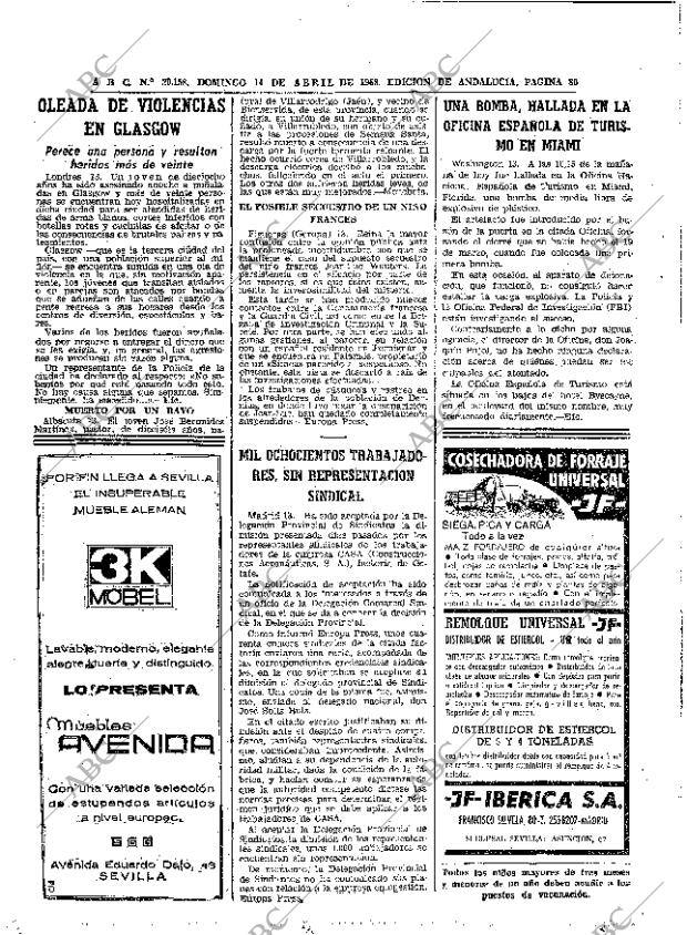 ABC SEVILLA 14-04-1968 página 80