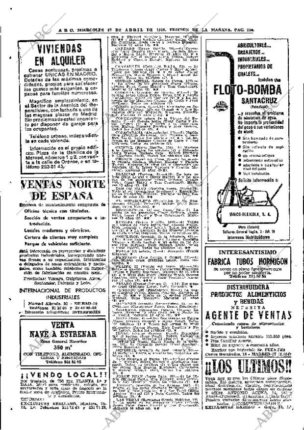 ABC MADRID 17-04-1968 página 100