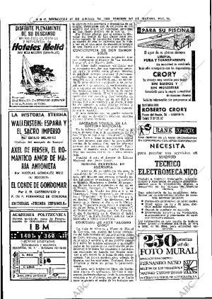 ABC MADRID 17-04-1968 página 78