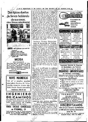 ABC MADRID 17-04-1968 página 82