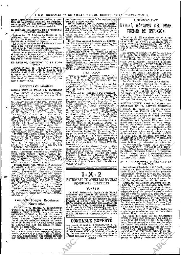 ABC MADRID 17-04-1968 página 90