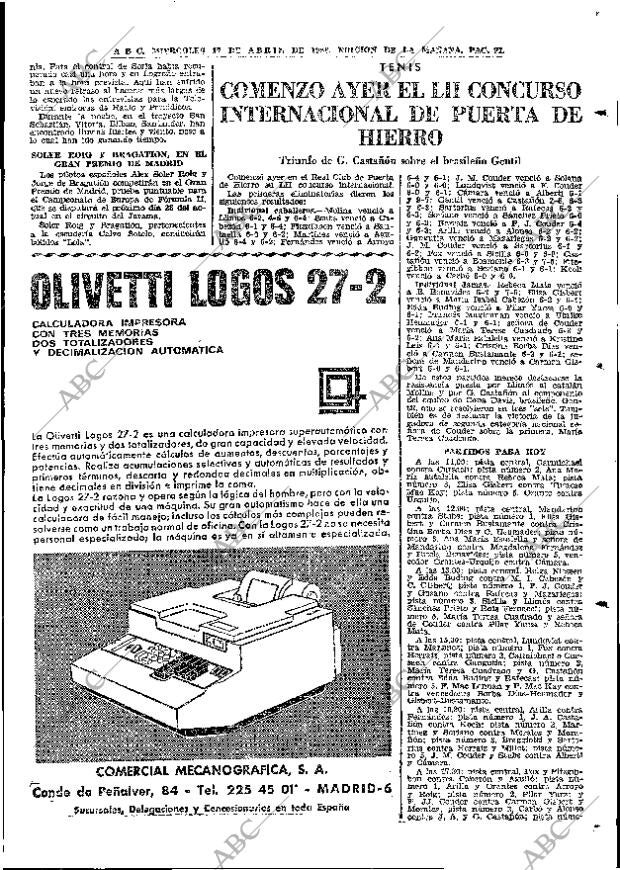 ABC MADRID 17-04-1968 página 91