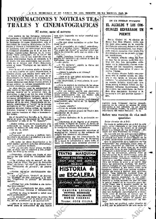 ABC MADRID 17-04-1968 página 95