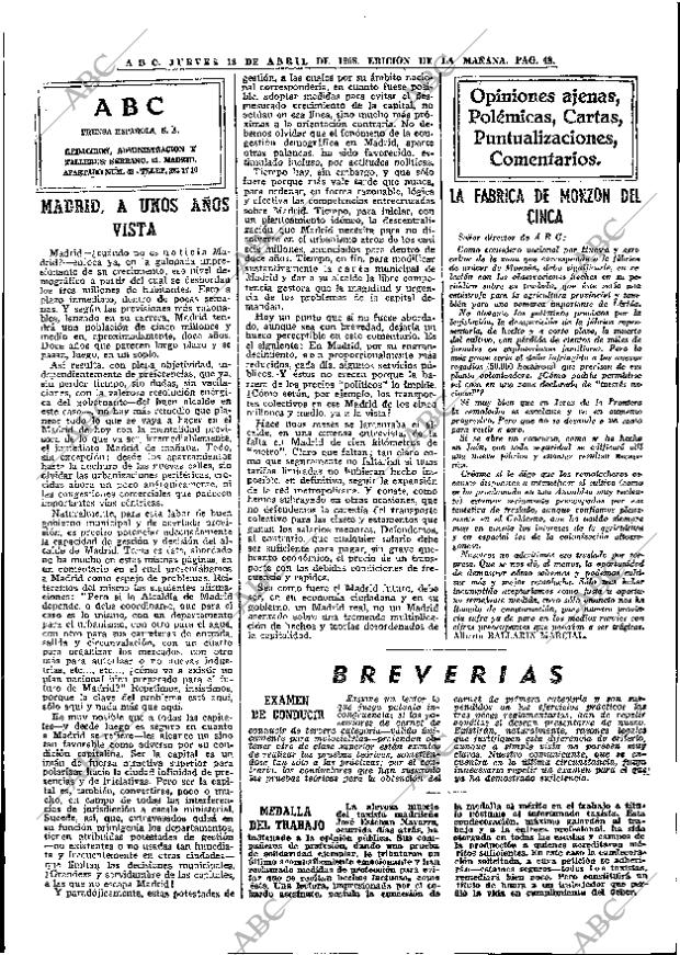 ABC MADRID 18-04-1968 página 48