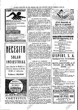 ABC MADRID 18-04-1968 página 66