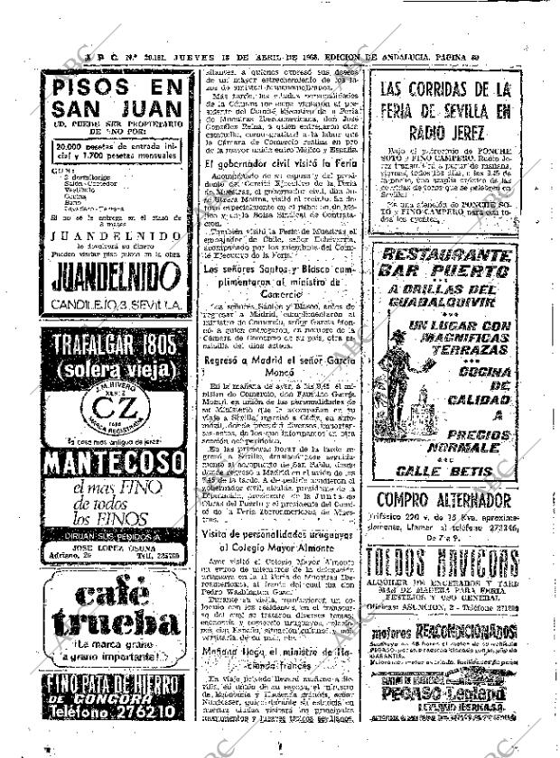 ABC SEVILLA 18-04-1968 página 80