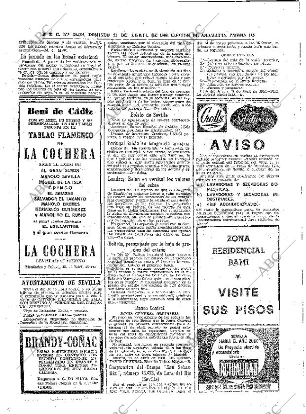 ABC SEVILLA 21-04-1968 página 114