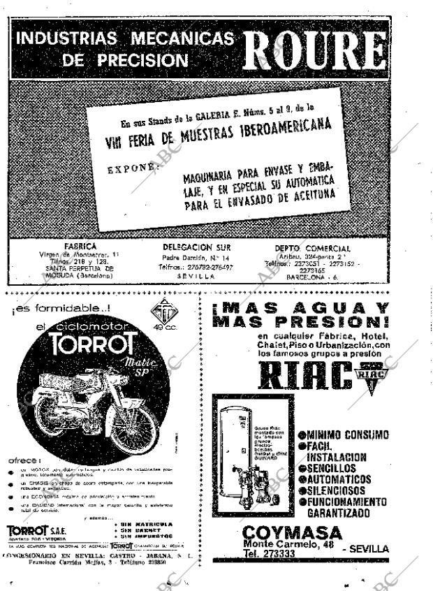 ABC SEVILLA 21-04-1968 página 52