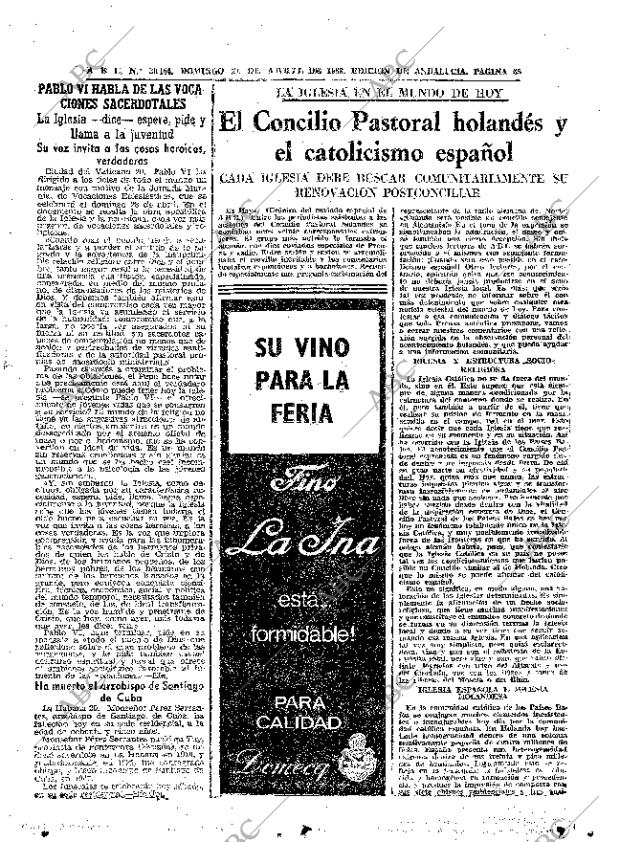 ABC SEVILLA 21-04-1968 página 85