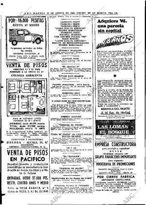 ABC MADRID 23-04-1968 página 110