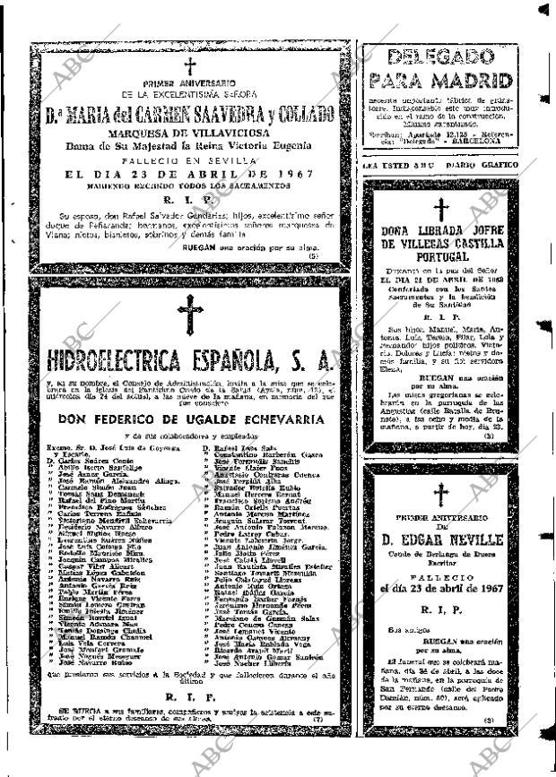 ABC MADRID 23-04-1968 página 131