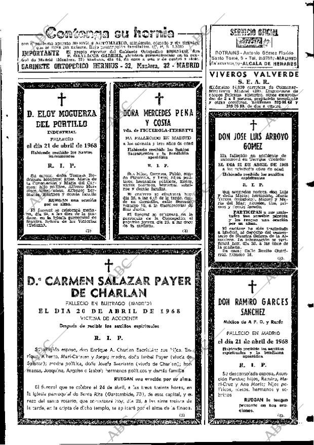 ABC MADRID 23-04-1968 página 133