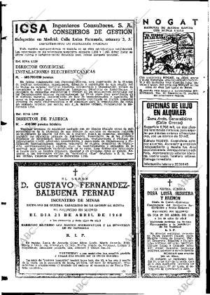 ABC MADRID 23-04-1968 página 134