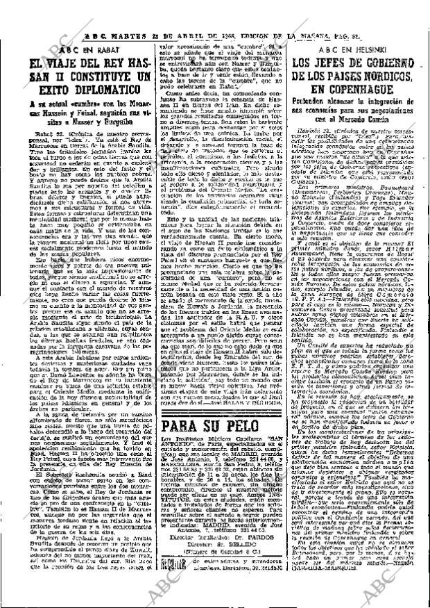 ABC MADRID 23-04-1968 página 52