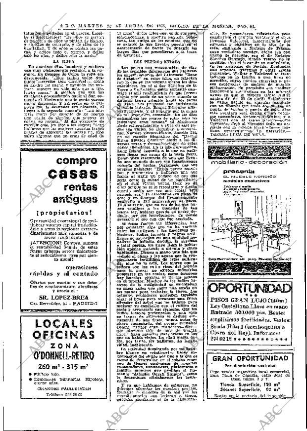 ABC MADRID 23-04-1968 página 54