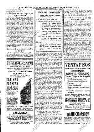 ABC MADRID 23-04-1968 página 66