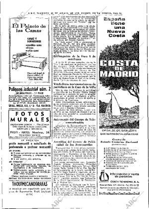 ABC MADRID 23-04-1968 página 74