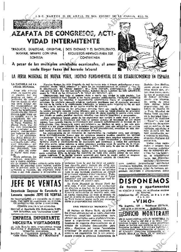 ABC MADRID 23-04-1968 página 79