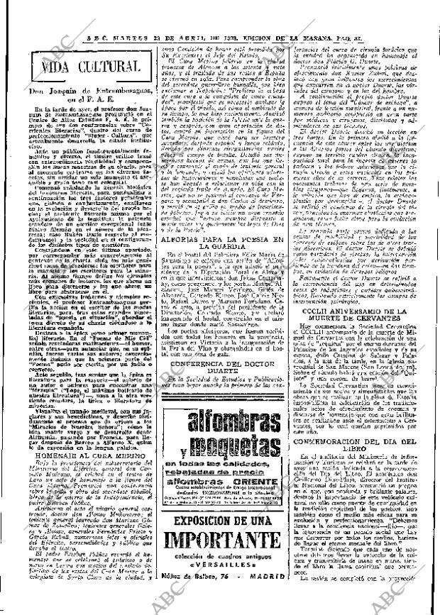 ABC MADRID 23-04-1968 página 83