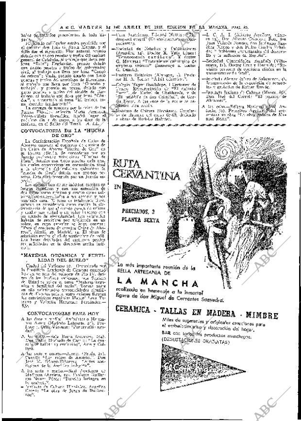 ABC MADRID 23-04-1968 página 85