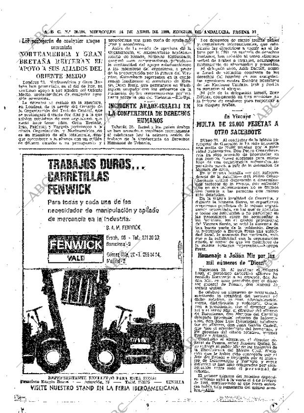 ABC SEVILLA 24-04-1968 página 37