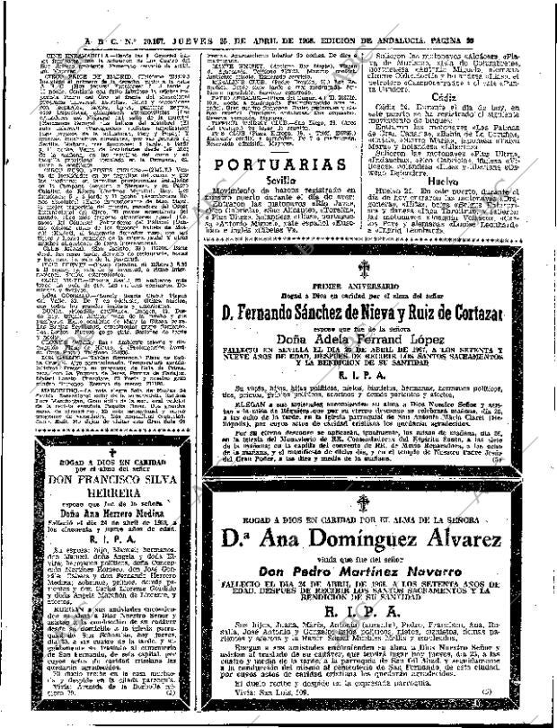 ABC SEVILLA 25-04-1968 página 99
