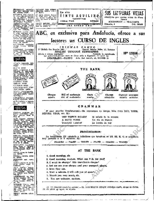 ABC SEVILLA 26-04-1968 página 44
