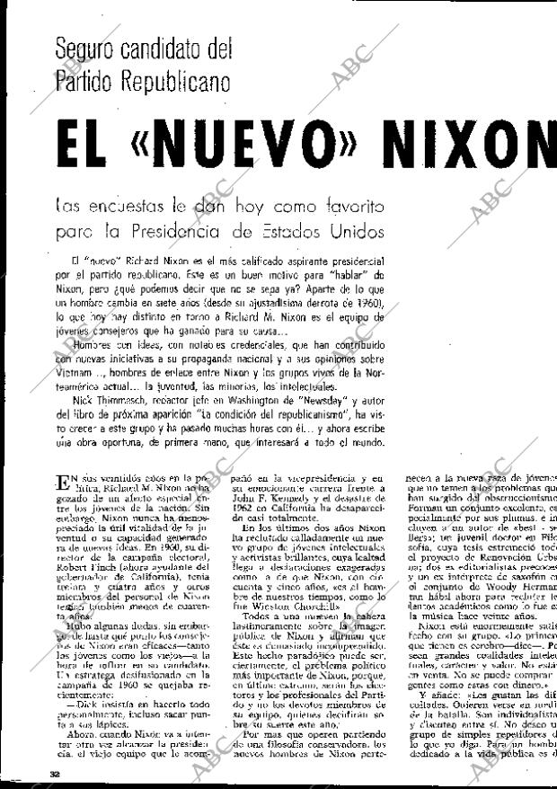 BLANCO Y NEGRO MADRID 27-04-1968 página 32