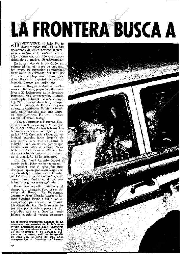 BLANCO Y NEGRO MADRID 27-04-1968 página 72