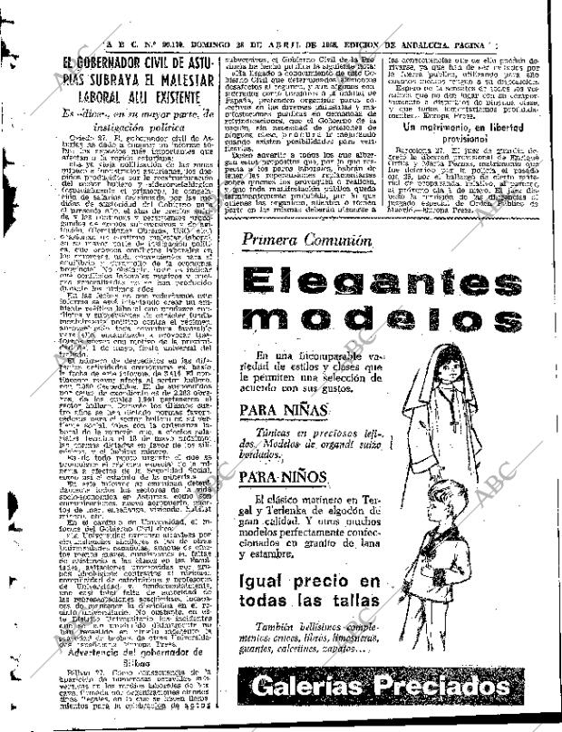ABC SEVILLA 28-04-1968 página 69