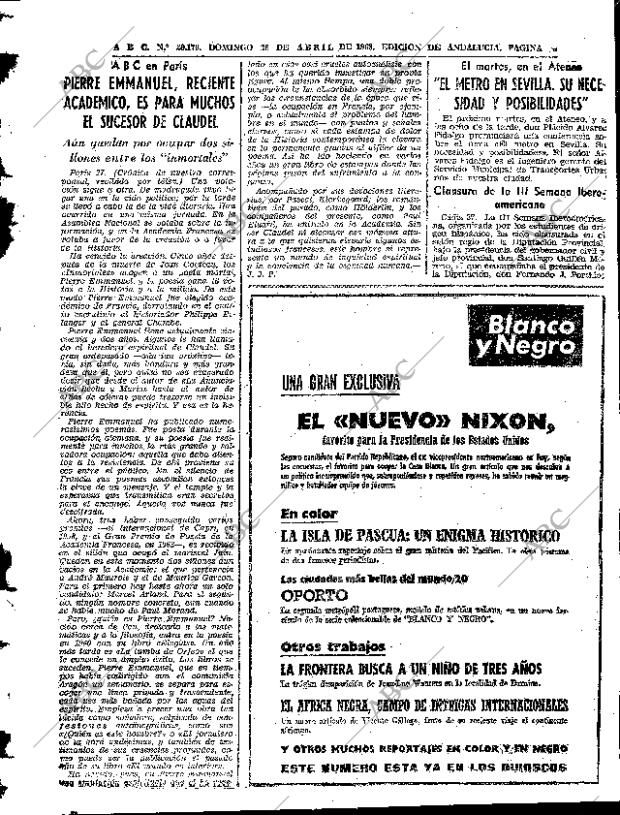 ABC SEVILLA 28-04-1968 página 71