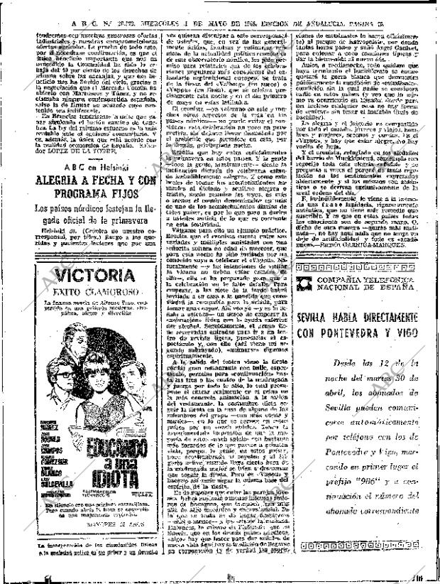 ABC SEVILLA 01-05-1968 página 22