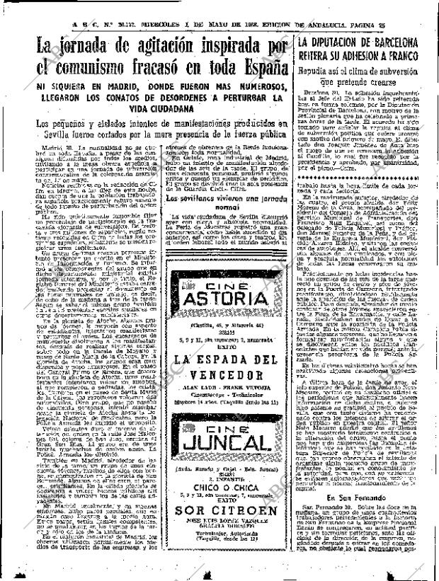 ABC SEVILLA 01-05-1968 página 25