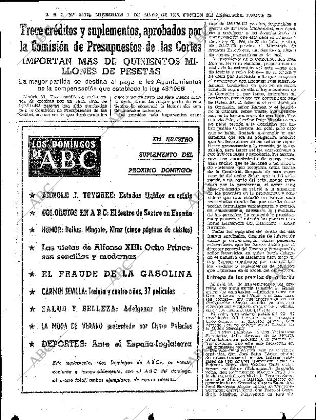 ABC SEVILLA 01-05-1968 página 29