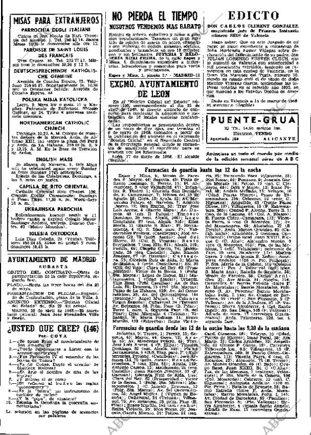 ABC MADRID 04-05-1968 página 143