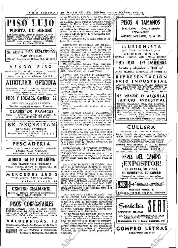 ABC MADRID 04-05-1968 página 58