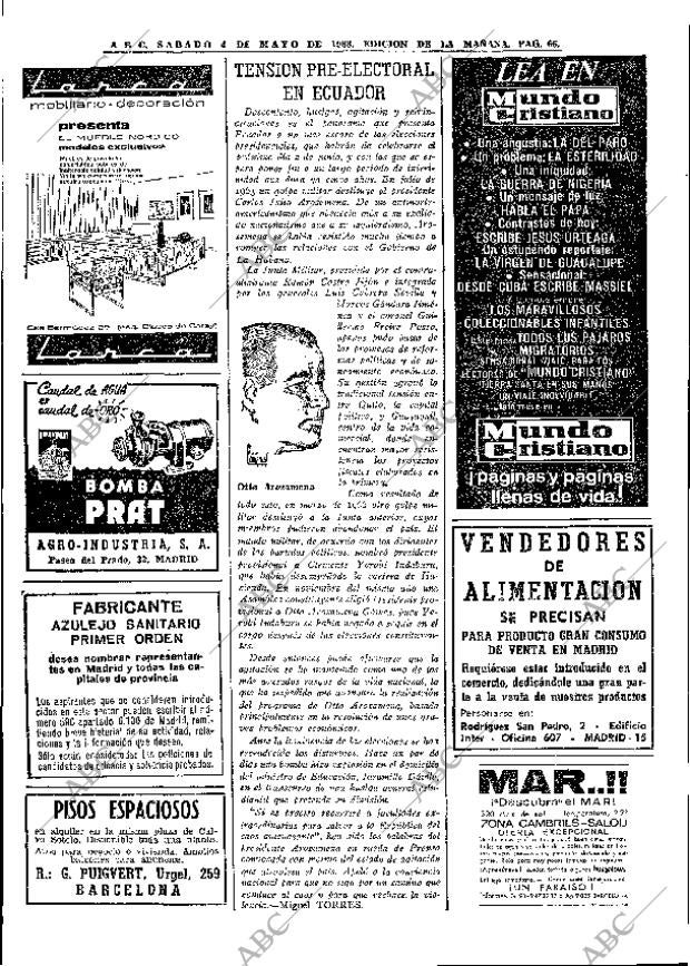 ABC MADRID 04-05-1968 página 66