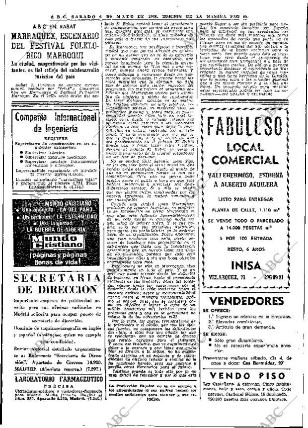 ABC MADRID 04-05-1968 página 68