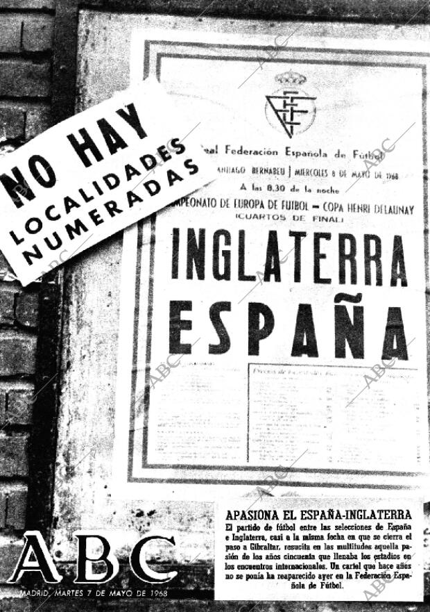 ABC MADRID 07-05-1968 página 1