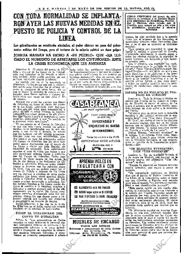 ABC MADRID 07-05-1968 página 33