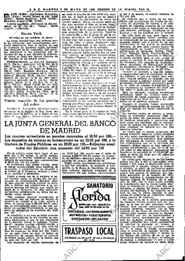 ABC MADRID 07-05-1968 página 70