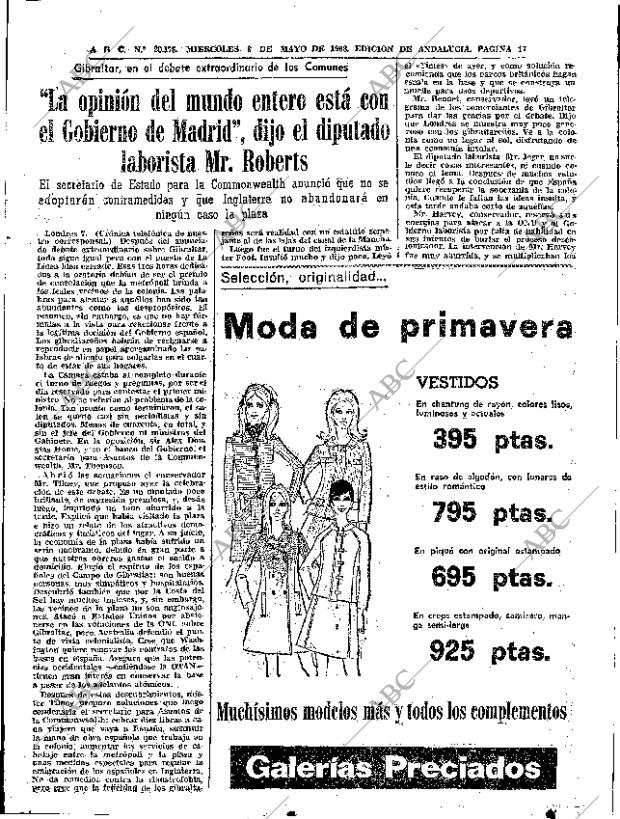 ABC SEVILLA 08-05-1968 página 17