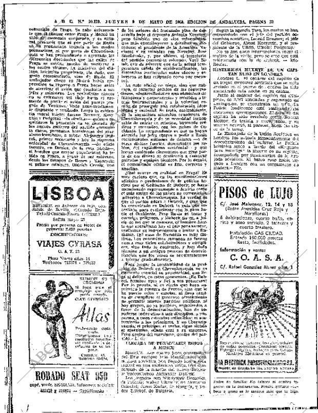 ABC SEVILLA 09-05-1968 página 22