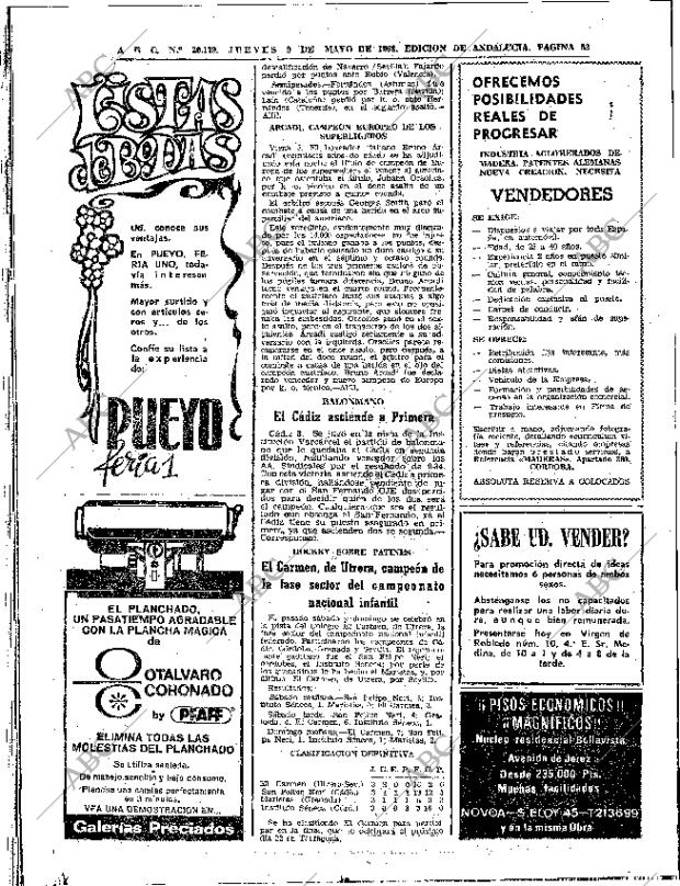 ABC SEVILLA 09-05-1968 página 52