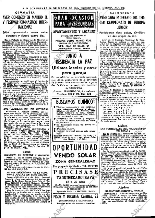 ABC MADRID 10-05-1968 página 108