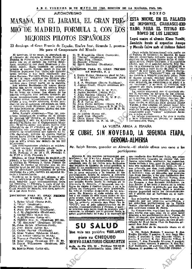 ABC MADRID 10-05-1968 página 109