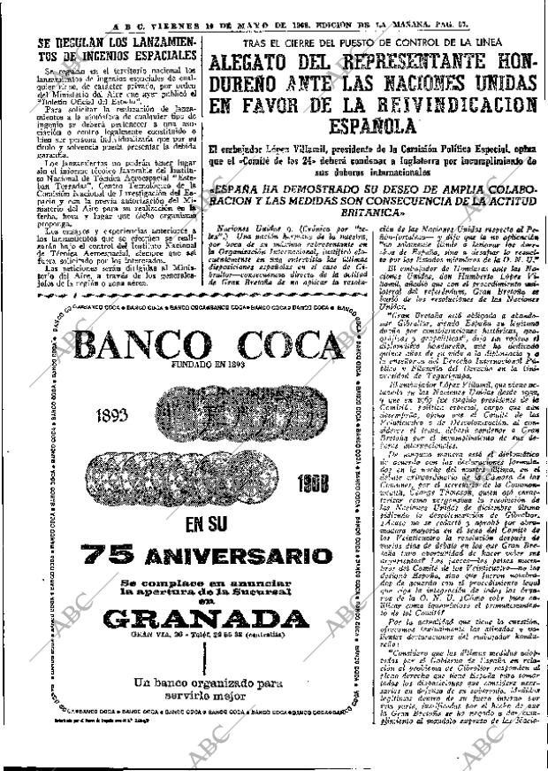 ABC MADRID 10-05-1968 página 67