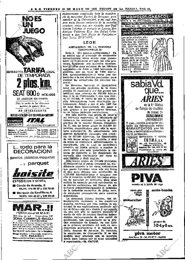 ABC MADRID 10-05-1968 página 82