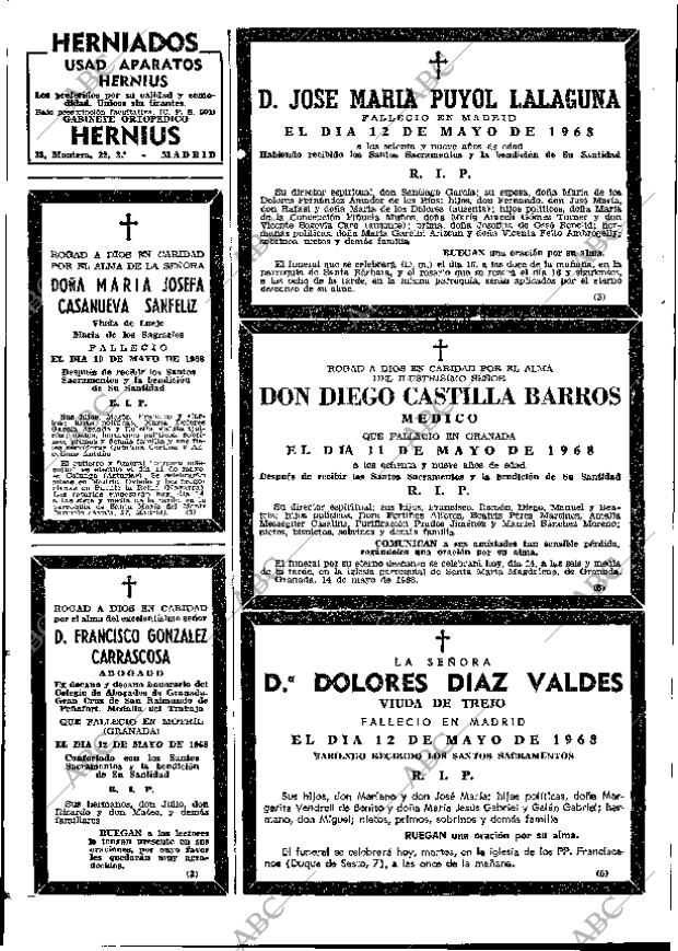 ABC MADRID 14-05-1968 página 124