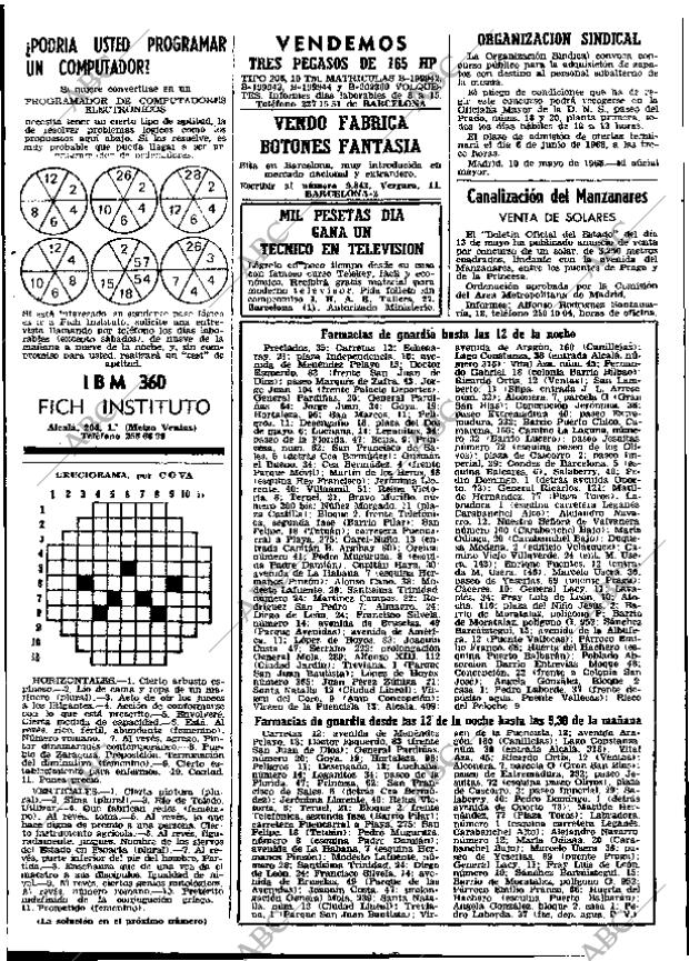 ABC MADRID 14-05-1968 página 127